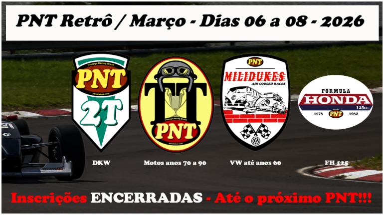 PNT Retrô - DKW / VW até anos 60 / Motos anos 70 a 90
